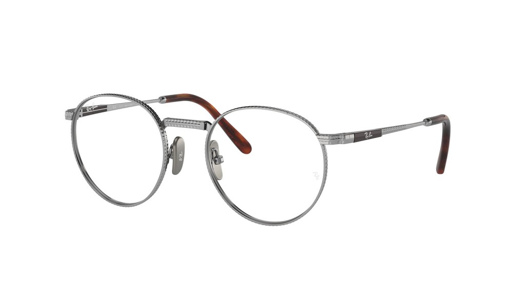  Ray-Ban Round titanium RX8237V-1224-47